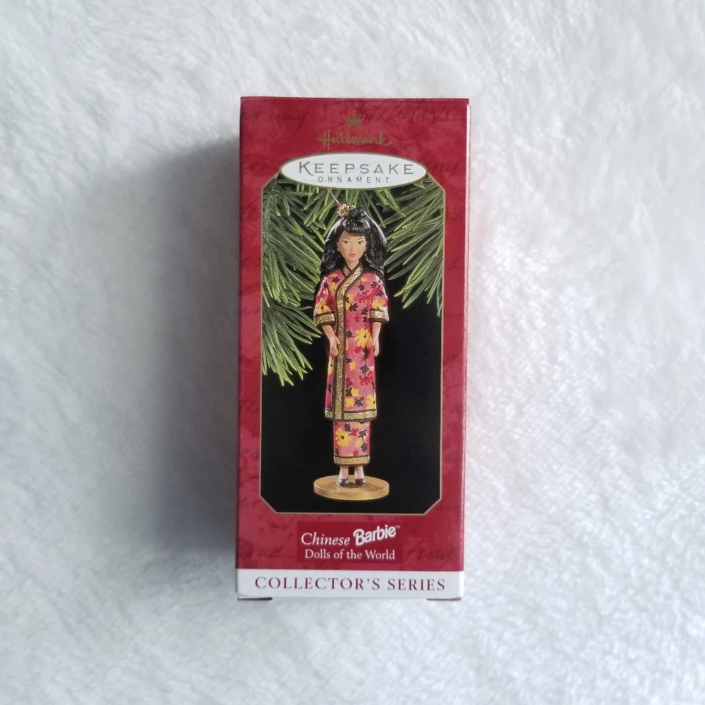Hallmark Keepsake Ornament Dolls of the World Chinese Barbie